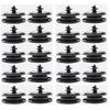 20set Universal Antiskid Car Auto Floor Mat Carpet Fastener Retainer Clips Black