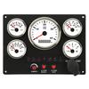 Boat Instrument Panel 4000RPM Tachometer Fuel Level Water Temperature Oil Pressure Meter Voltmeter