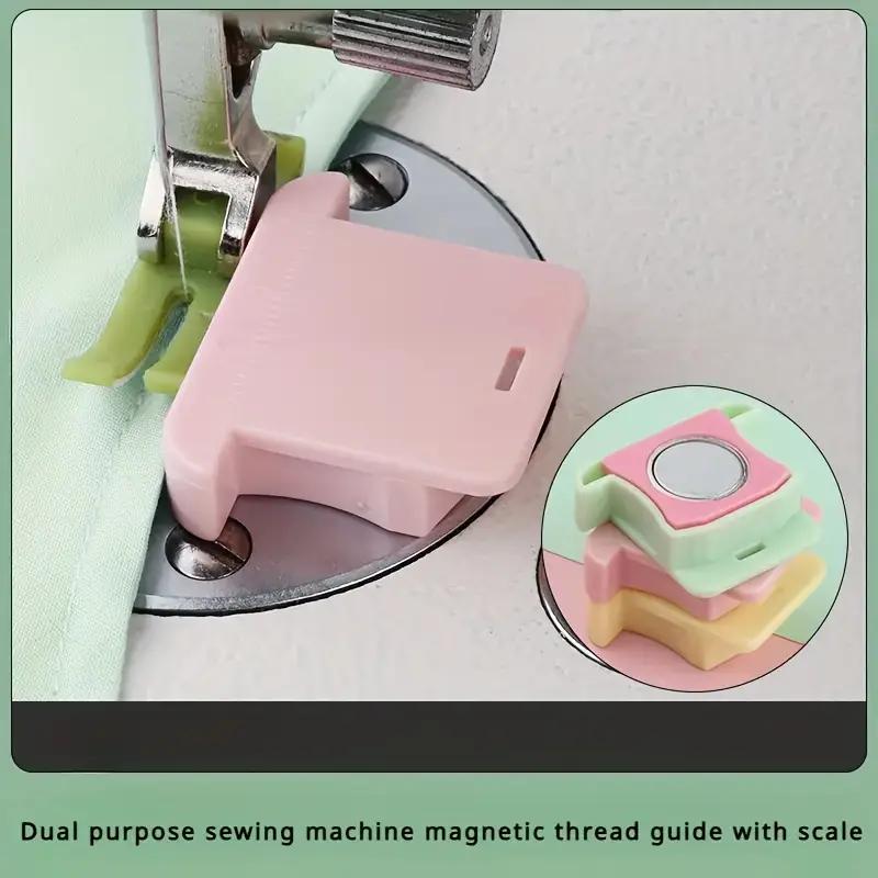Guida magnetica colorata per macchina da cucire con posizionamento regolabile e scala di misurazione