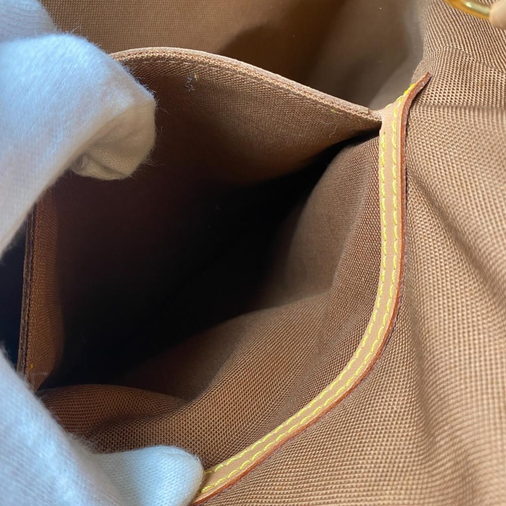 Used LOUIS VUITTONBackpack Â· Daypack Brown PVC/leather Women