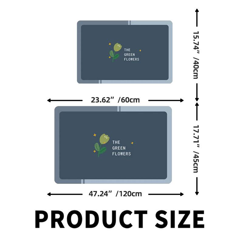 Diatomaceous Earth Bathroom Floor Mats Bathtub Ant Slip Bath Mat Quick Drying Shower Floor Toilet Rugs Doormat Washable