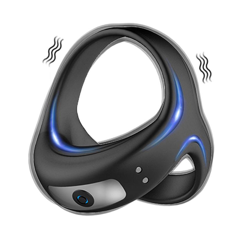 Vibrator Cockring Penis Cock Ring on for Man Delay Ejaculation Sex Toys for Men Couple Rings Penisring Sex Toys for Adults 18