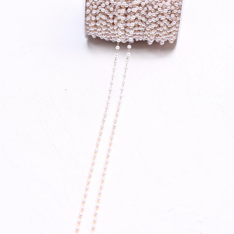 Pearl Chain Tassel DIY Hair Clip Ornament