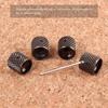 4 Pcs Durable Metal Guitar Knobs Enhanced Tone Control Tone Volume Knob Replacement  Electric Guitar