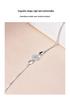 S925 Sterling Silver Diamond & Heart Rhinestone Bracelet: Elegant, Simple, Versatile Gift for Women