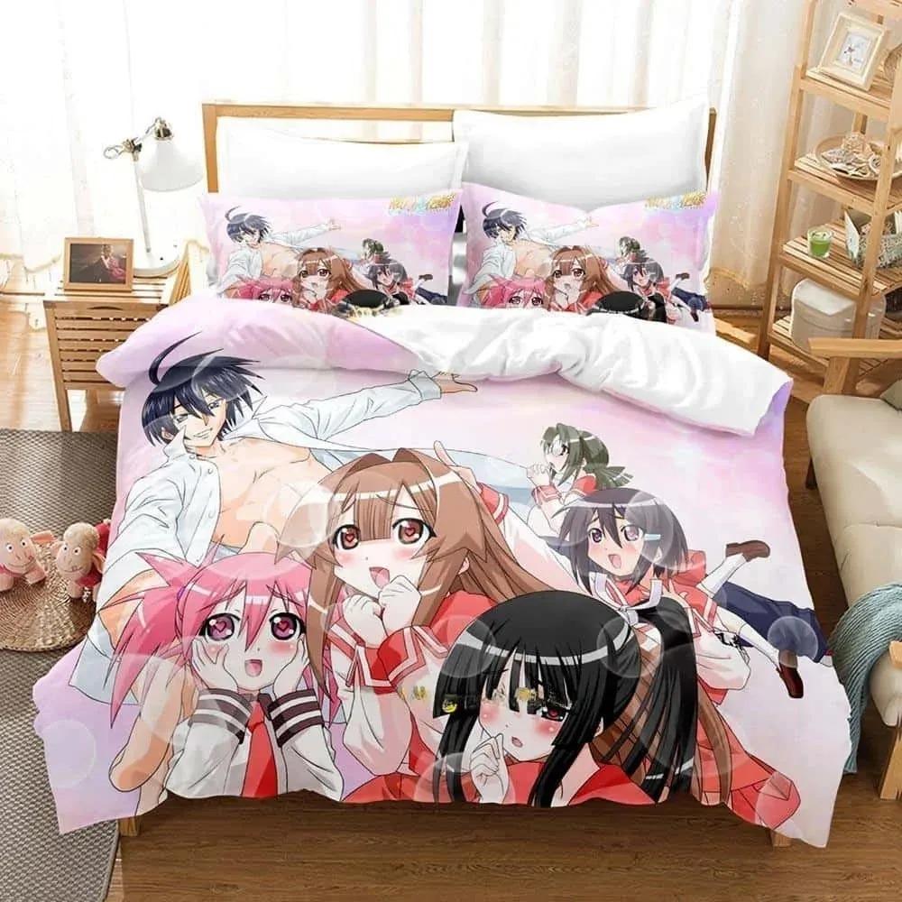 

Anime Seto No Hanayome My Bride Is A Mermaid Bedding Set Single Twin Full Queen King Size Bed Set Adult Bedroom Duvet Cover Sets 70x133cm 2pcs