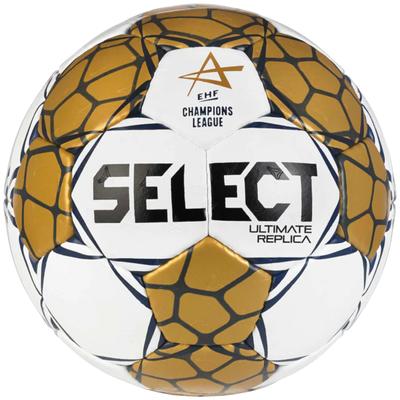 Select Champions League Ultimate Replica EHF Handbal, Unisex goud Handbal