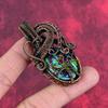 Tree of Life Fiesta Kingman Turquoise Pendant Copper Wire Wrapped Pendant Multi Copper Turquoise Gemstone Pendant Handmade Jewelry for Gifts