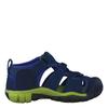 Kids Sandals SEACAMP II CNX Seacamp Two CNX BLUE Cm [Keen] (11.5~14.5cm) DEPTHS/CHARTREUSE 11.5