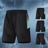 Erkek Spor Şortu Hızlı Kuruyan Nefes Alabilen Ayarlanabilir Bel Bağcıklı Koşu Şortu Çok Yönlü Spor Salonu Spor Boş Zaman Atletik Giyim