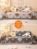 Bohemian Style Full Cover Sofa Cover For Rental Properties Four Seasons Sofa Cushion Wave Pattern Fabric
