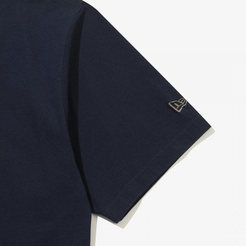 New Era Mlb CoopersTown New York Yankees Flag T shirT Team Navy 15147545