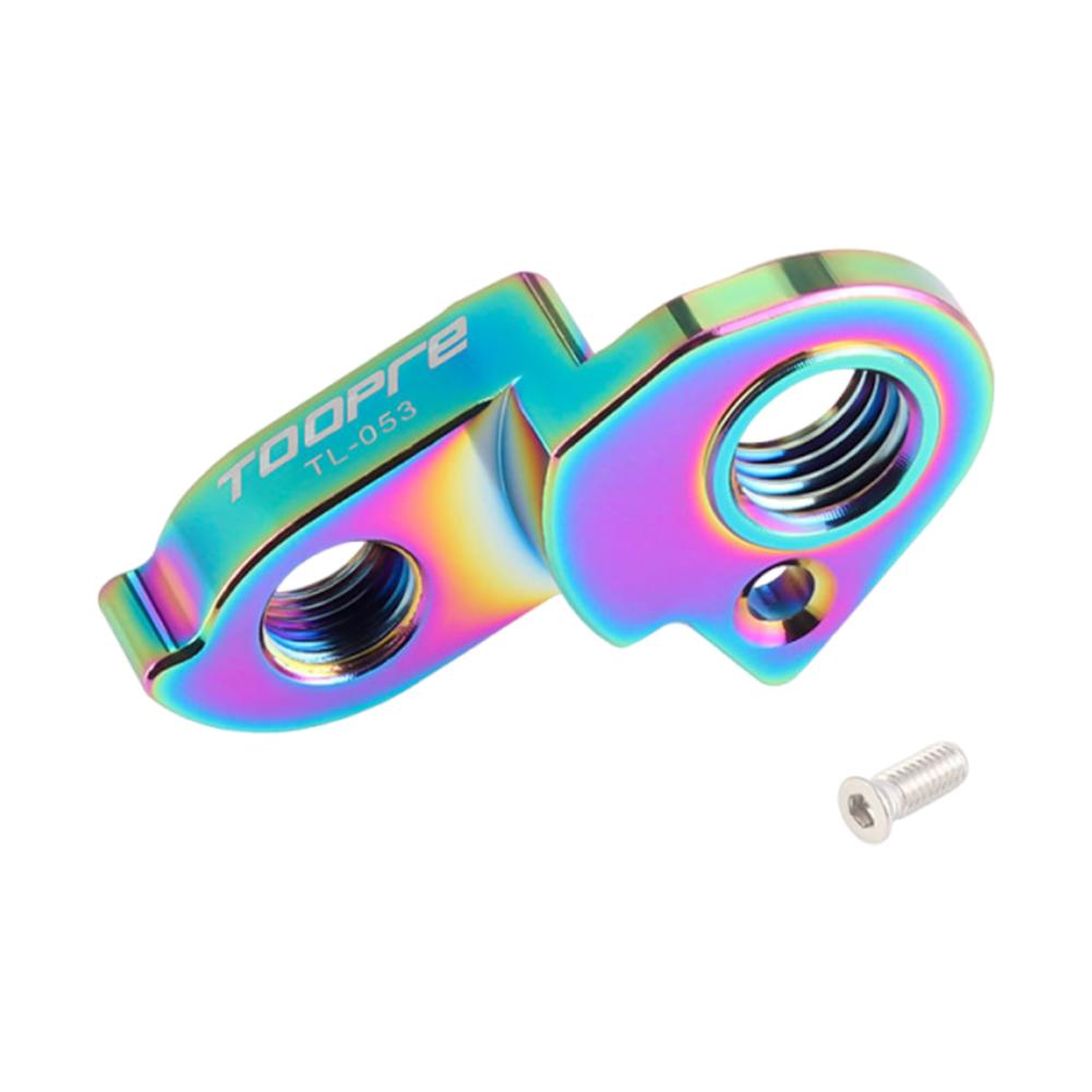 Bike Frame Tail Hook Extender Lightweight Bike Frame Tail Hook Extender Replacement Rear Derailleur Tail Hook for MTB Road Bike