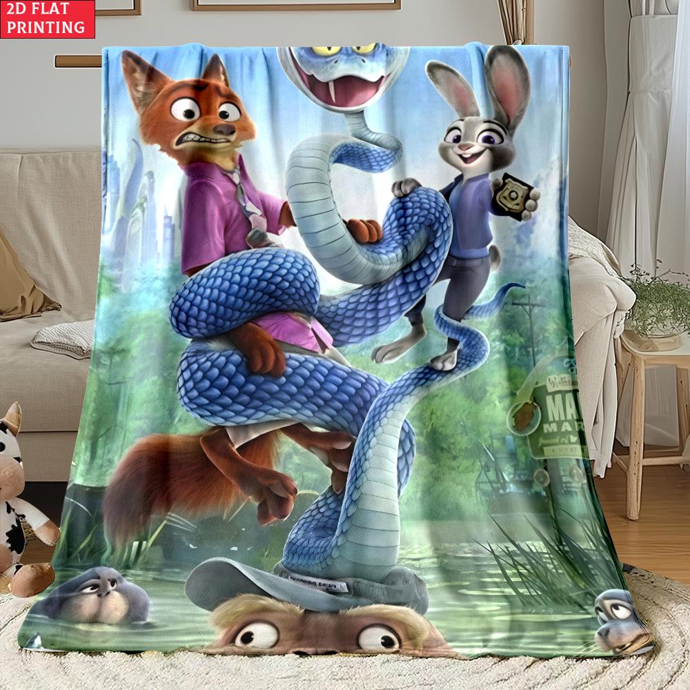 Judy & Nick Thin Flannel Blanket for Bedrooms,Living Rooms,Sofas Blankets,Lunch Breaks,Picnics,blankets Fluffy Blanket