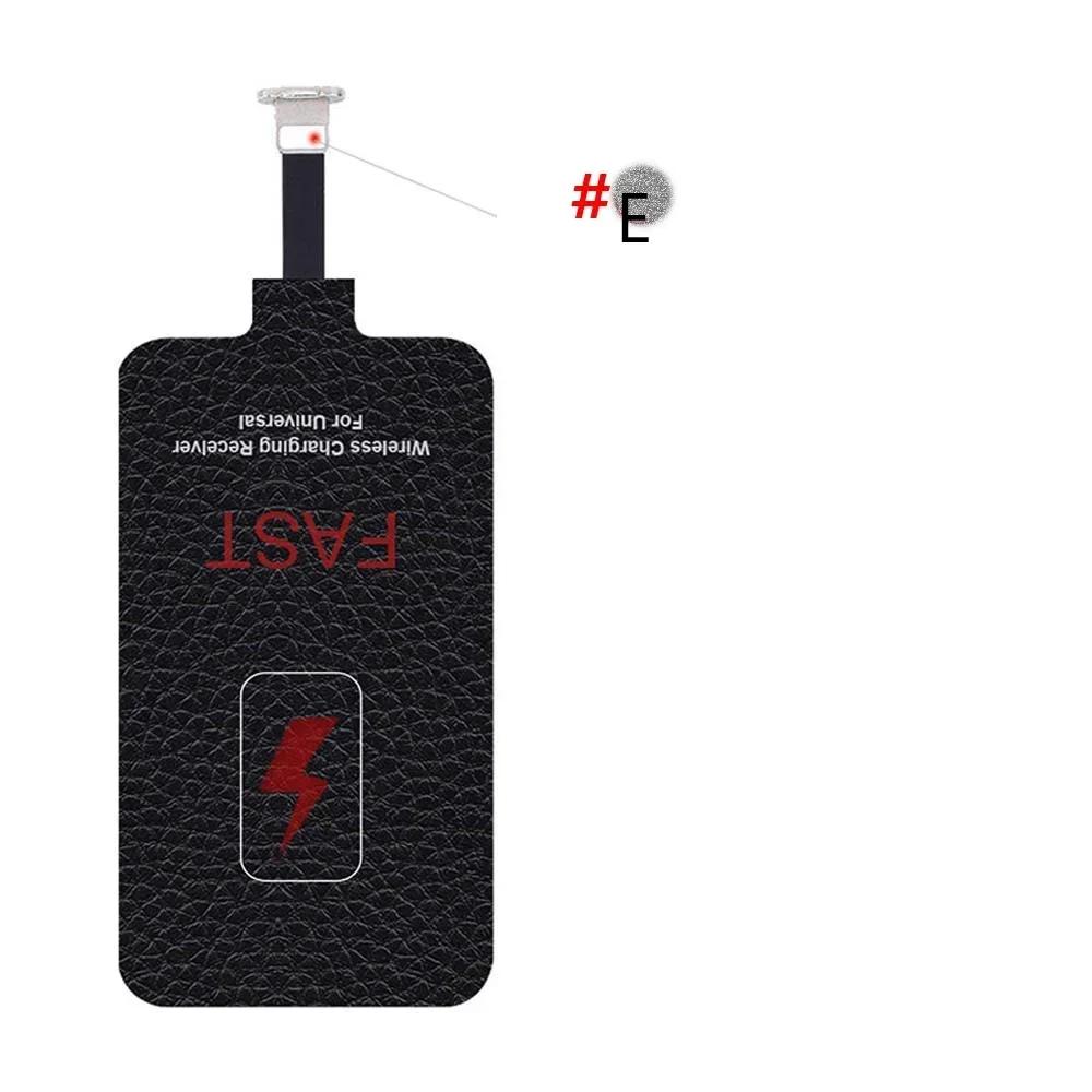 

5V/2A 10W Qi Швидкий Бездротовий Зарядний Приймач для Зарядної Платформи Котушка для Телефону 6 7 Plus Type-C Універсальний For iPhone