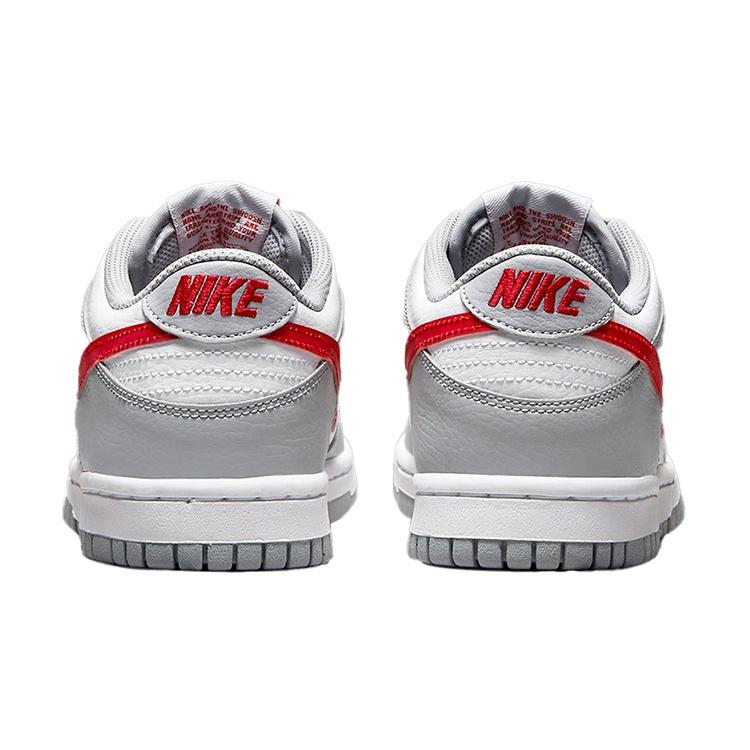 (GS) Nike Dunk Low 'Grey Red' Kids' DV7149-001