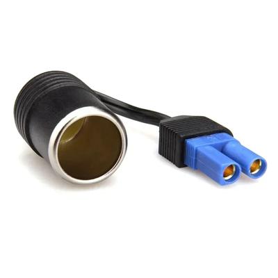 Adaptador de enchufe para encendedor de cigarrillos EC5 portátil de 12 V, conector para amplificador de batería de automóvil de 12 V, arrancador de batería de automóvil, cargador USB automático