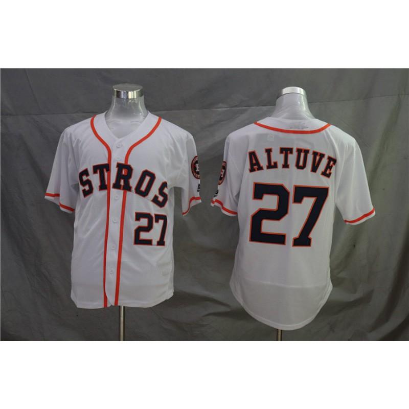Houston Astros MLB Fan Baseball Jersey Unisex Embroidered Sport Shirt Game Day Outdoor Wear