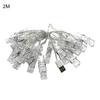 Beauty Decor LED Photo Clip Home Light Lamp 1/2/3/4m String Wall Garden Hanging