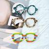 Yi'ai Bestseller: European-American Eyeglass-Shaped Acrylic Brooch - Unique Style Corsage Accessory