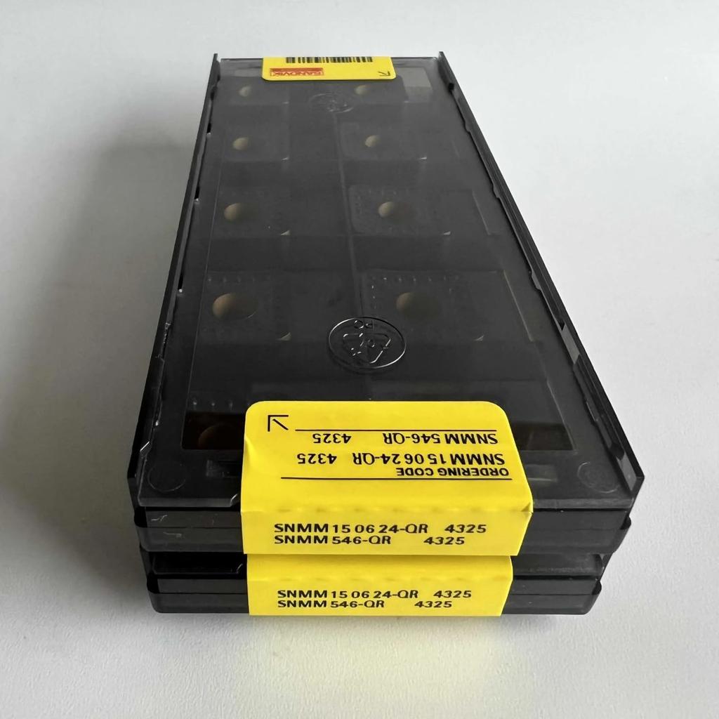 Original Sandvik / SNMM150624-QR 4325  / CNC lathe carbide blade 10 PCS
