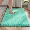 Bathroom Kitchen Waterproof Non-Slip Carpet Black-White Gray-White Striped Cashmere-Like Printed Absorbent Entry Door Non-Slip Mat