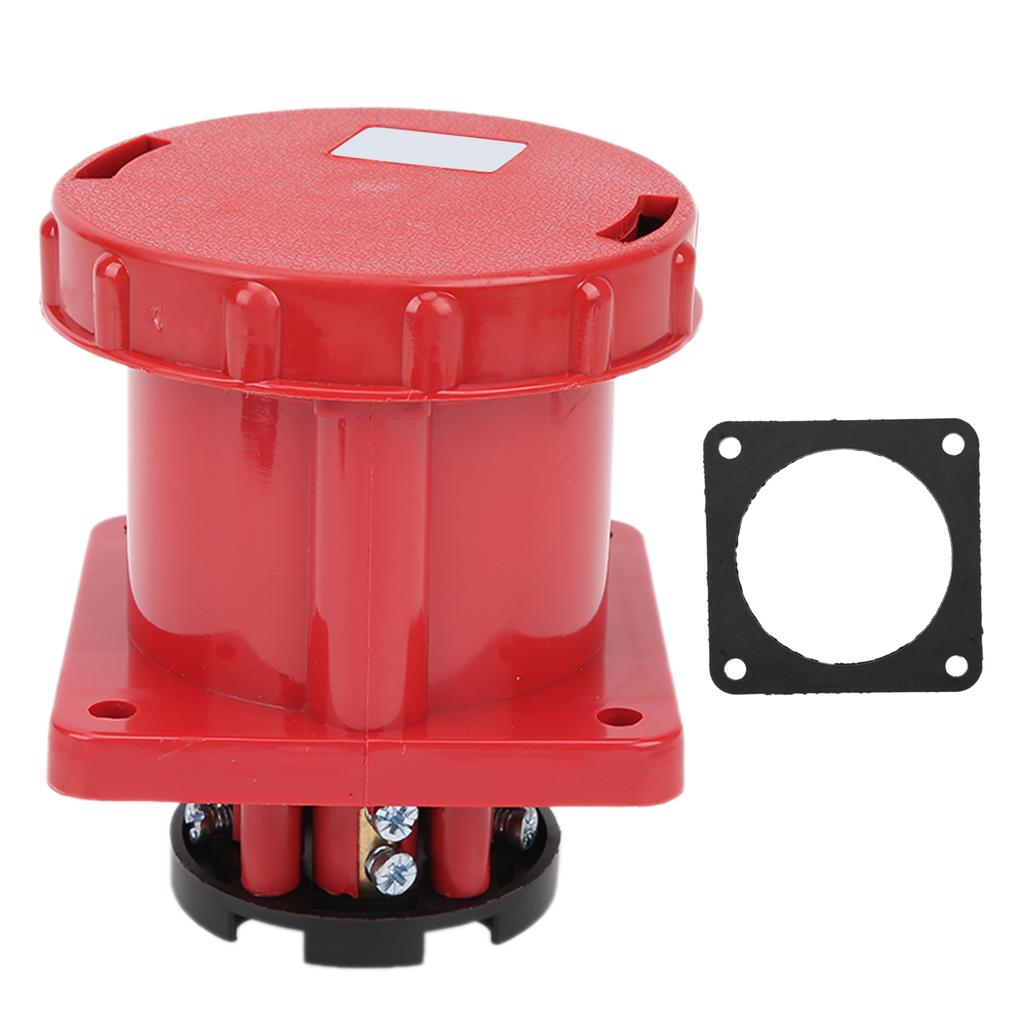380415V 63A Industriestecker 3P+E 4-polig Gerader Stecker IP67 Wasserdicht für Bauwesen