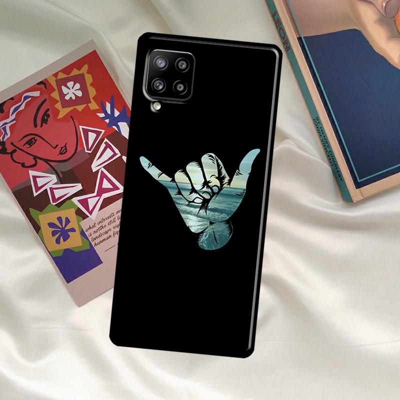 Surfer Surf Hang Loose Shaka Case For Samsung Galaxy A56 A36 A06 A13 A53 A32 A12 A22 A52 A35 A26 A16 A55 A15 A54 A34 A14