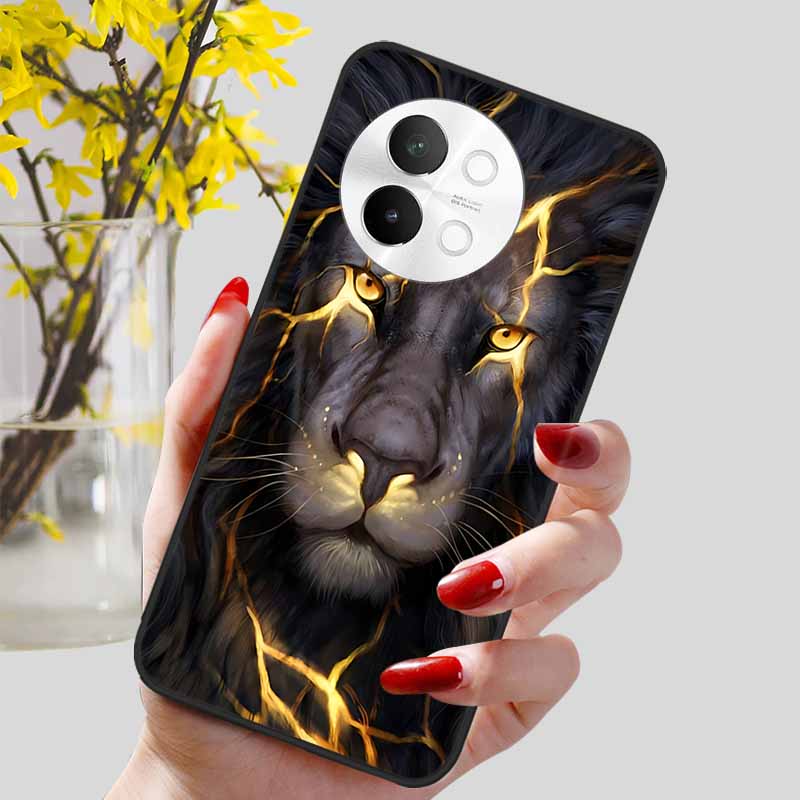 For Vivo V40 Lite 5G Case Fashion Soft Silicone Lovely Phone Cover for Vivo V 40 Lite V40Lite 5G Protect Back Cover TPU Coques