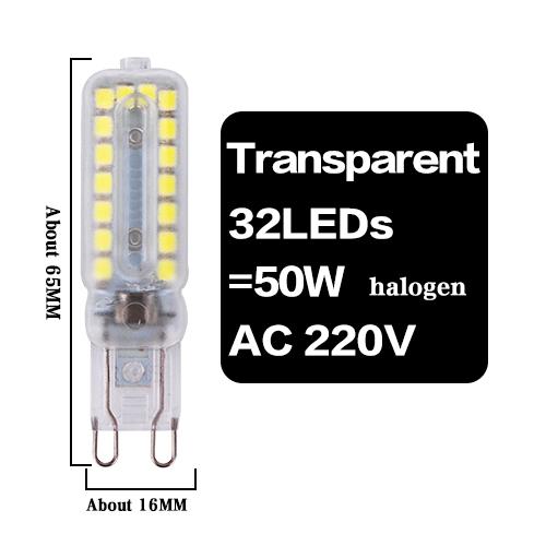 10pcs G9 G4 LED Lamp 3W 5W AC12V AC220V LED Bulbs SMD 2835 LED G9 Light Replace 30/50W Halogen Lamp Light For Home Useful