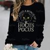 Dámské tričko Anime Kočičí potisk Topy s dlouhým rukávem Vintage svetr Bavlna s výstřihem do tvaru Y2k Dámské oblečení Oversized Street Pullover