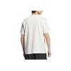 Adidas Originals Graphic T-Shirt Logo Striped Print V-Neck Short Sleeve Men T-Shirts White JD3259
