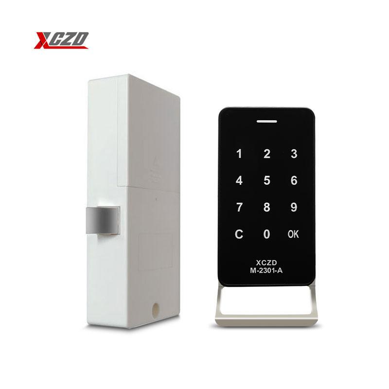 With Shake Hands Keyless Digital Lock Electronic Cabinet Lock Zinc Alloy Digital Cabinet Intelligent Lock