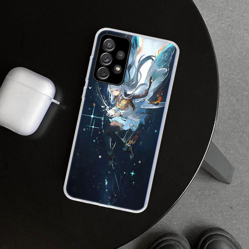 Honkai Star Rail Firefly Phone Case Cover for Samsung Galaxy A12 A22 A32 A52 A72 A02S A51 A50S A31 A20S A10S Note 20 Ultra 10 Pl
