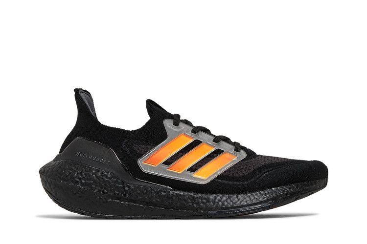adidas Ultra Boost 21 Black Iridescent Men's Sneakers