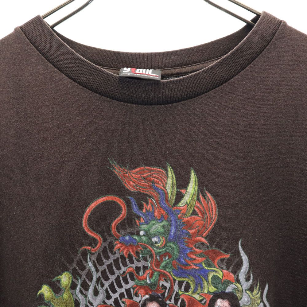 giant 90s Aerosmith Japan Tour Aerosmith Print Short Sleeve T-shirt Men's Used