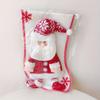 Christmas Holiday Decorations Set of 1/2  Festive Party Hanging Ornaments, High Quality Santa,Snowman Stockings,Polyester,Featherless, for Christmas,