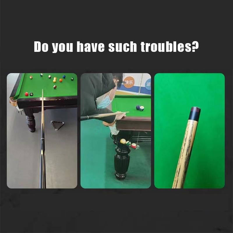 Billiard Cue Multi-Functional Leather Head Repair Tool Sharpener Shape 8-In-1 Cleaning Polishing Needling Billiard Accessories