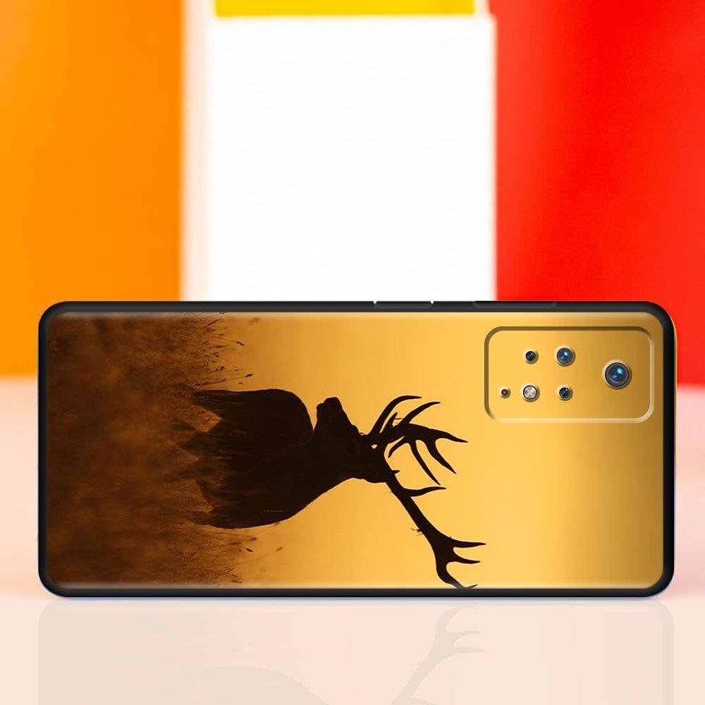 Husă de Telefon Mobil Rezistentă la Șocuri Pentru Xiaomi Redmi 9S 9A 11 Pro K40 9 9T 8 10 7 9C 8T K40S 10C Camuflaj Vânătoare de Căprioare