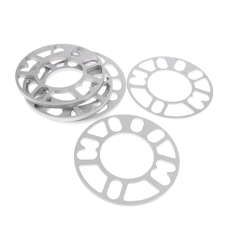 3/5/6/8/10mm Alloy Aluminum Car Wheel Spacer Adaptor Shims Plate Car Accessories Car wheel hub modification and widening
