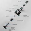Magnetic Espresso Coffee Distributor Needle 51/53/58mm Adjustable Depth Stirrer for Home Coffee Making Portable