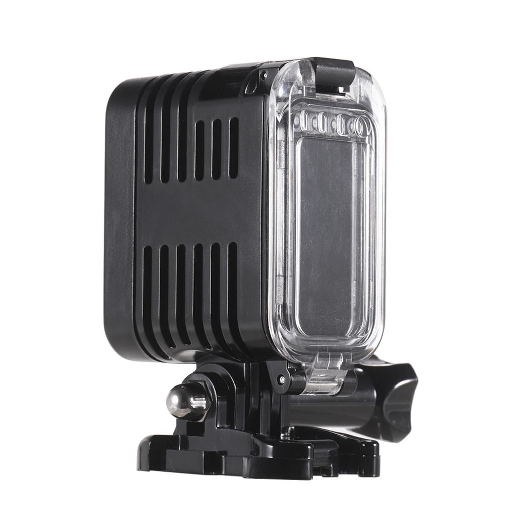 Waterproof LED Video Light Diving Light 5500 6000K 300Lux Underwater 30m Wide Angle Micro USB Charging for GoPro Hero 7