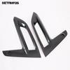 For Nissan Sentra Bluebird Sylphy - 2024 Chrome Front Fog Light Lamp Cover Trim Foglight Frame Protector Car Accessories