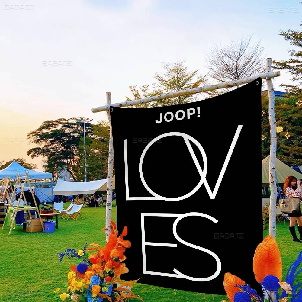 JJoops Logo Anime Chart Flag For Living Room Home Dorm Decor Art Home Decor Banner