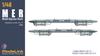 HMA MER Rack Plastic Model Kit Parts 432 1/48 Multi-Ejector (2 units) (Airplane)