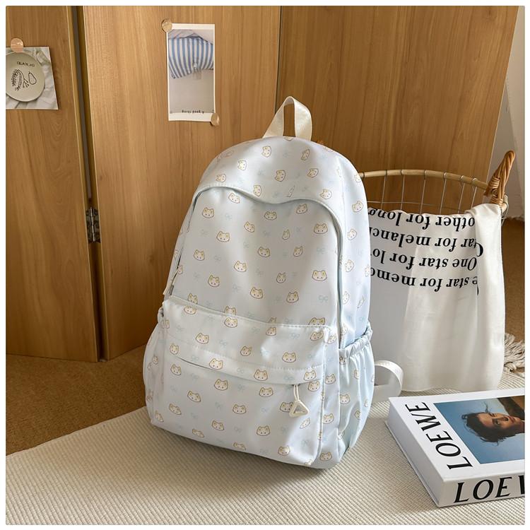 Children's Schoolbag Elementary Schoolgirls Junior High Schoolgirls Print Cartoon Backpack