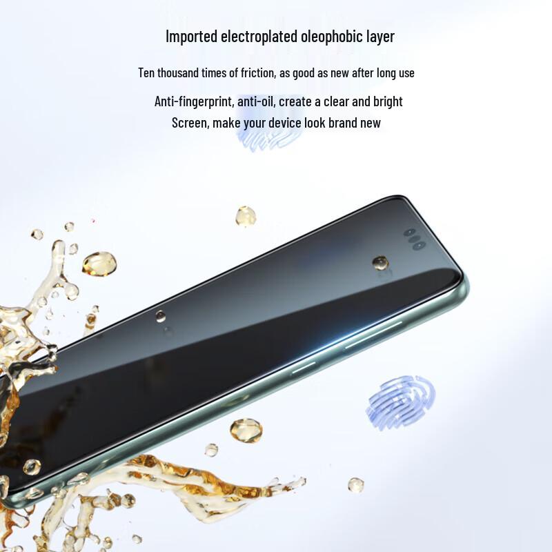 Huawei Mate60 Pro Sichtschutz Gehärtetes Glas Displayschutzfolie mit einfachem Applikator