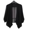 Women Cardigan Blazer Solid Color Long Sleeve Open Stitch Lapel Formal Business OL Commute Style Soft Breathable Thin Lady Coat