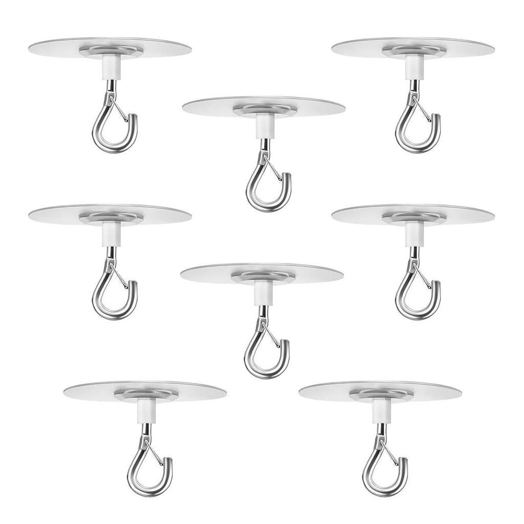 Bezszwowy Metalowy Haczyk Sufitowy do Dekoracyjnego Wieszania