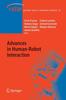 Кітап Advances In Human-Robot Interaction : 14